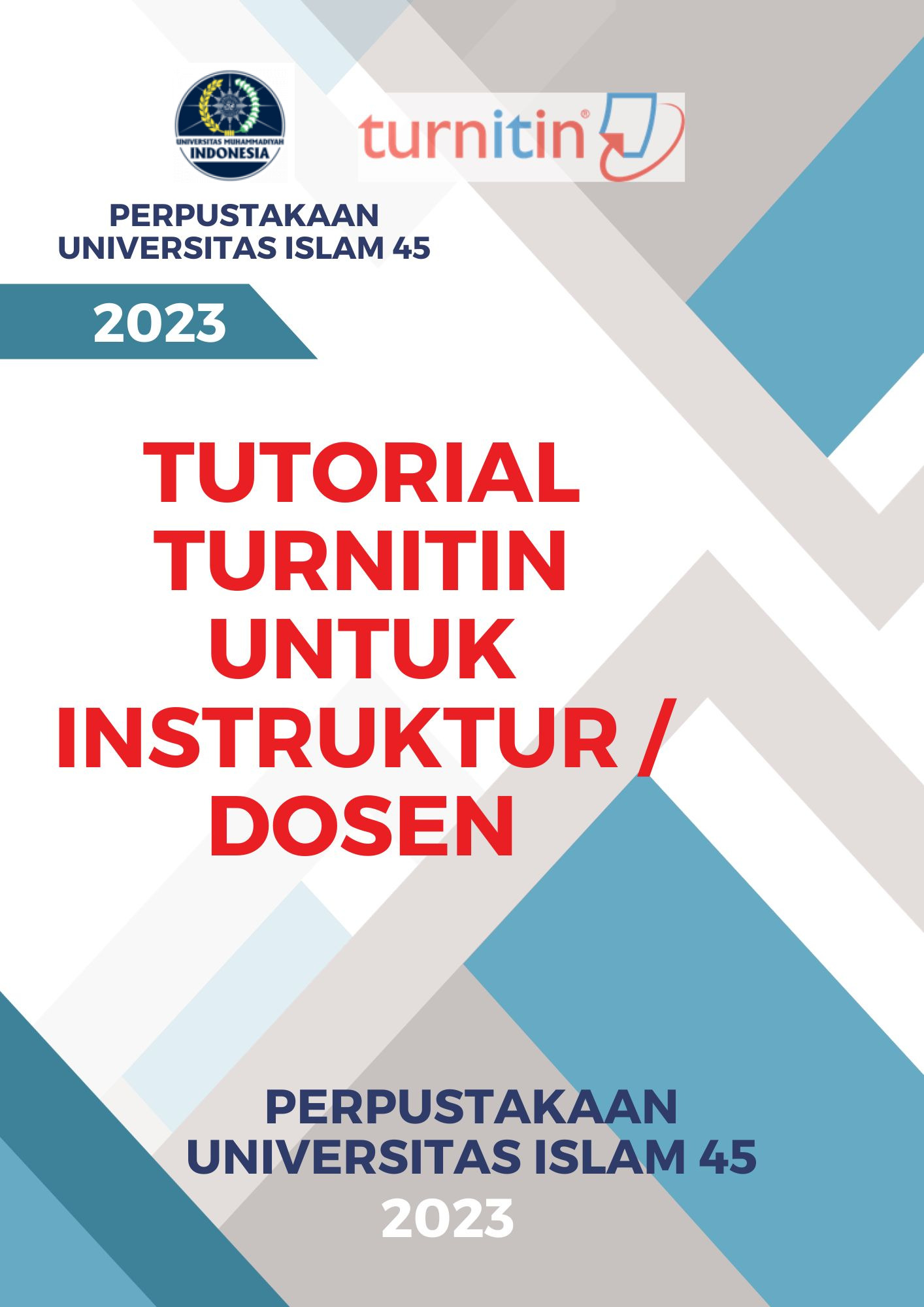 Tutorial Turnitin Dosen/Instruktur