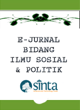 Jurnal Terakreditasi Nasional Bidang Ilmu Pemerintahan & Politik