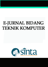 Jurnal Terakreditasi Nasional Bidang Teknik komputer
